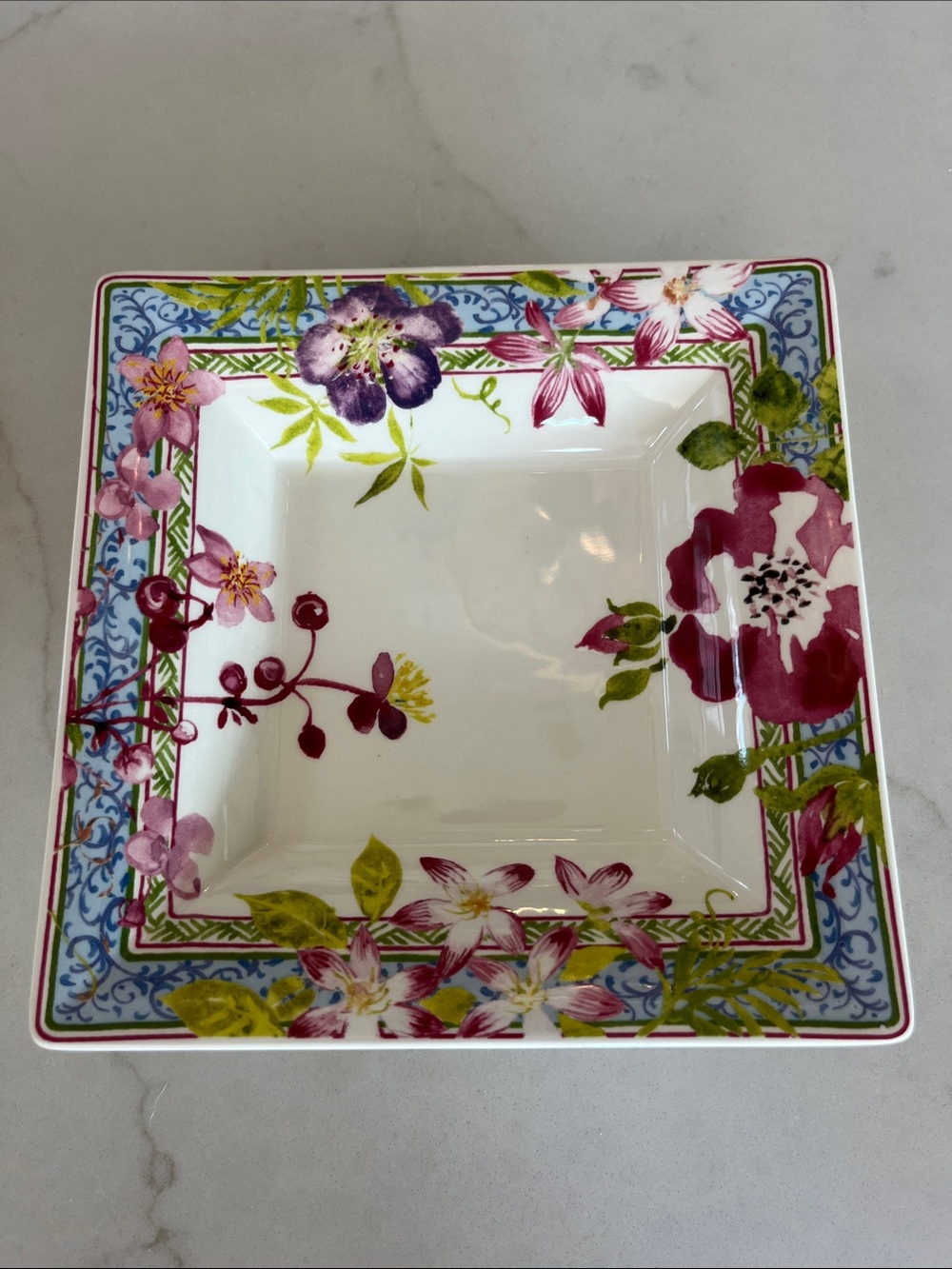 Gien French Small Square Candy Tray